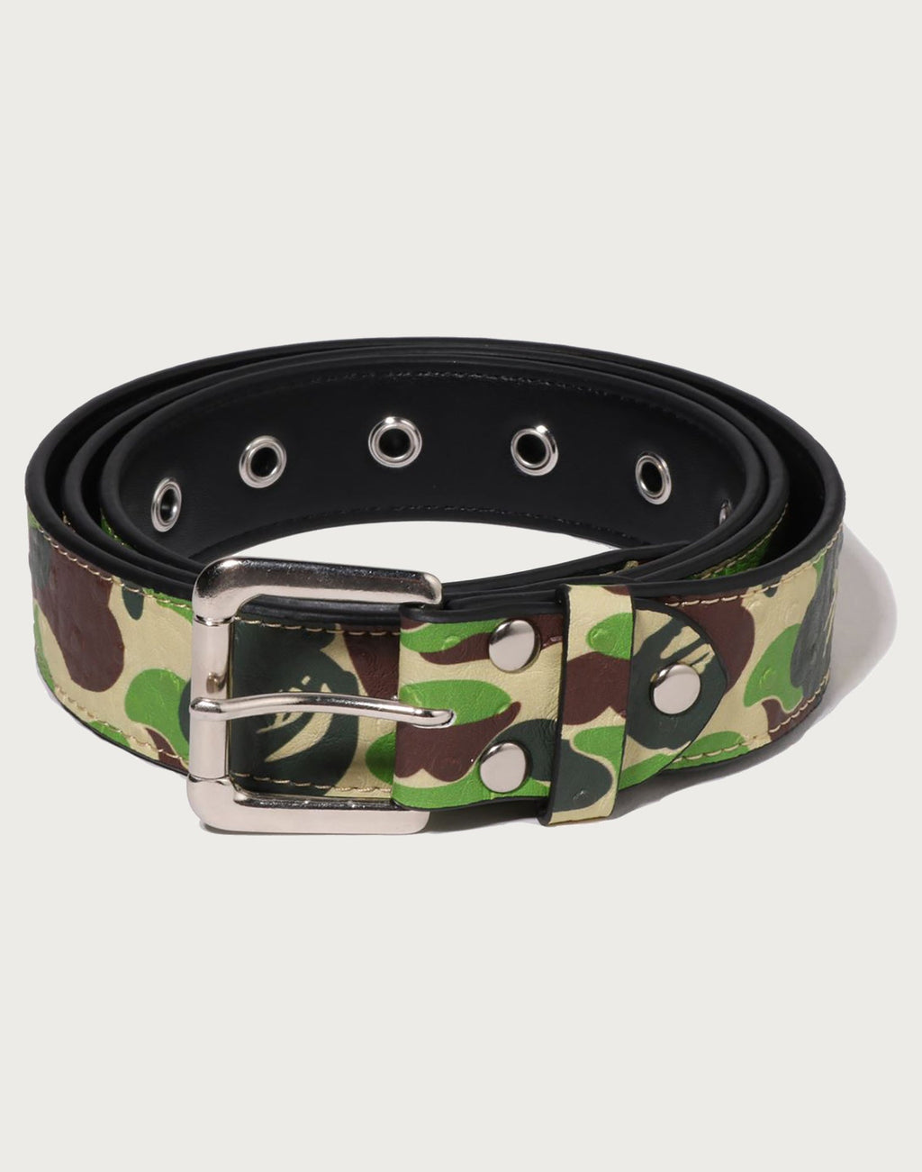 ABC CAMO PU OSTRICH BELT MENS