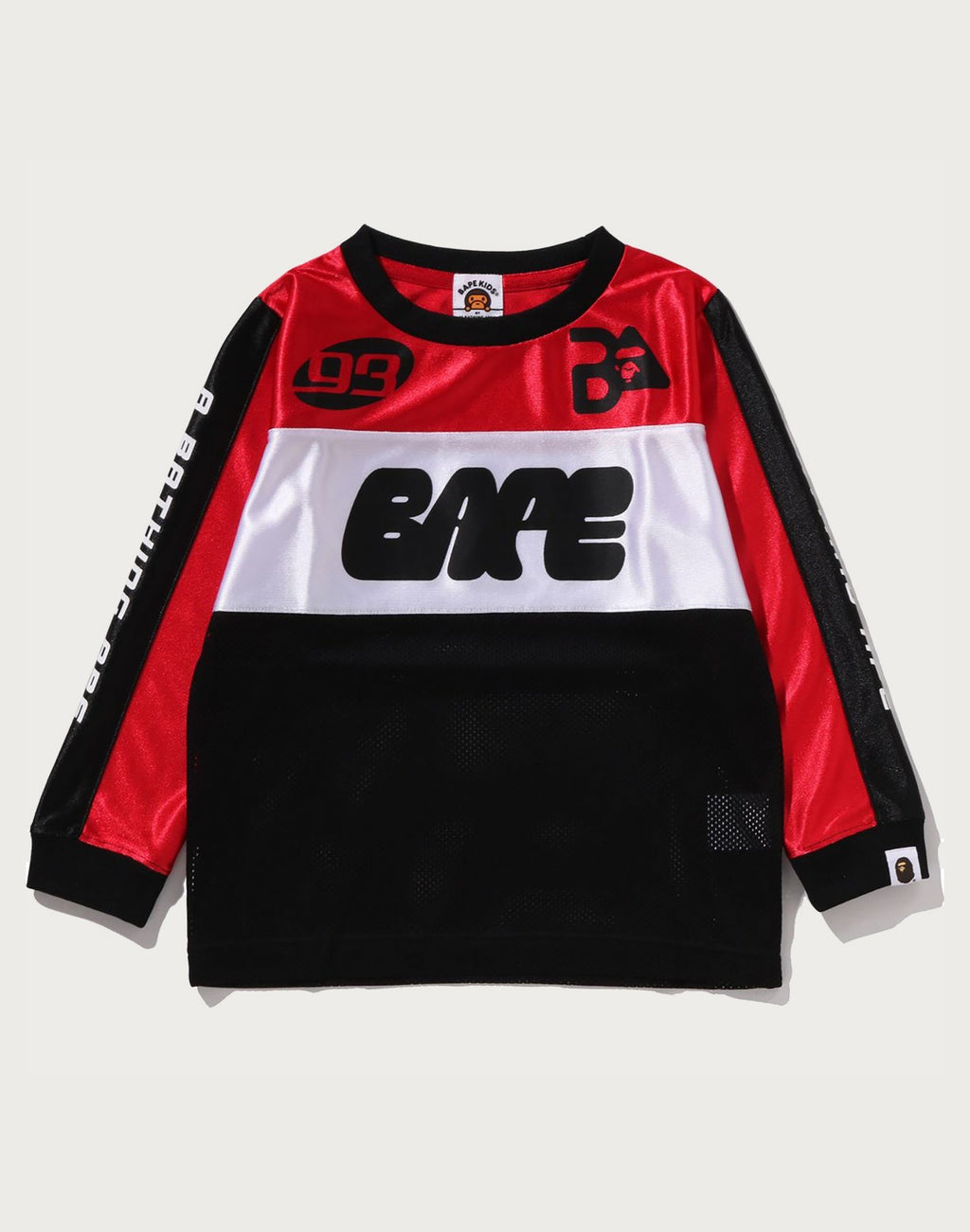 BAPE MESH LS TEE KIDS