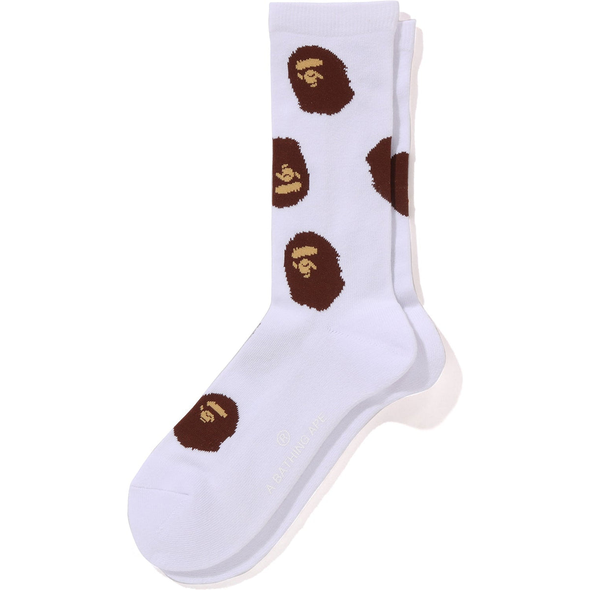 APE HEAD PATTERN SOCKS MENS