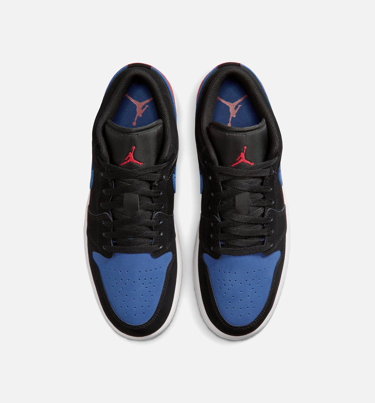 Air Jordan 1 Low Men's – Black/Summit White/True Blue/Varsity Red
