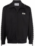 Golden Goose logo-print zip-fastening sweatshirt