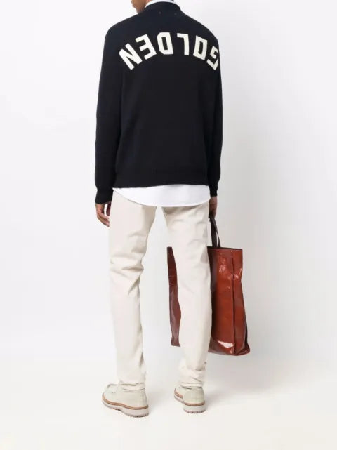 Golden Goose ribbed-knit round-neck sweater