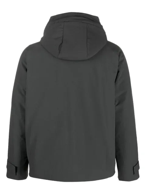 GR10K hooded padded bomber jacket