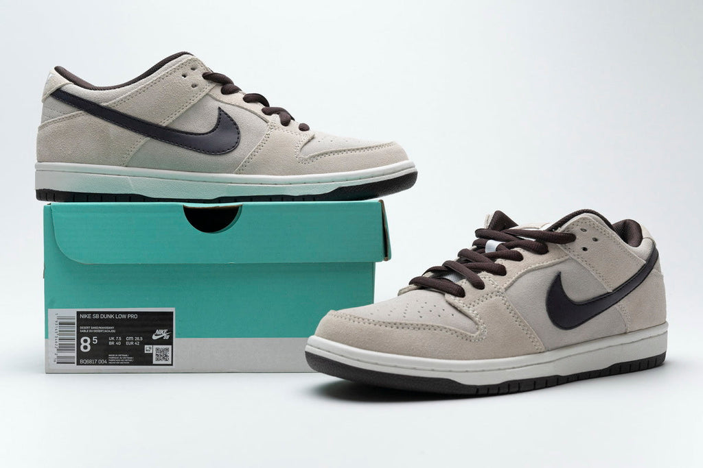 Nike SB Dunk Low Desert Sand Mahogany Reps Sneaker BQ6817-004