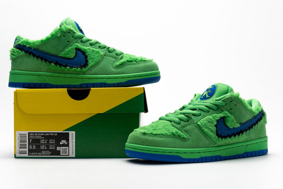 Nike SB Dunk Low Grateful Dead Bears Green Reps Sneaker CJ5378-300