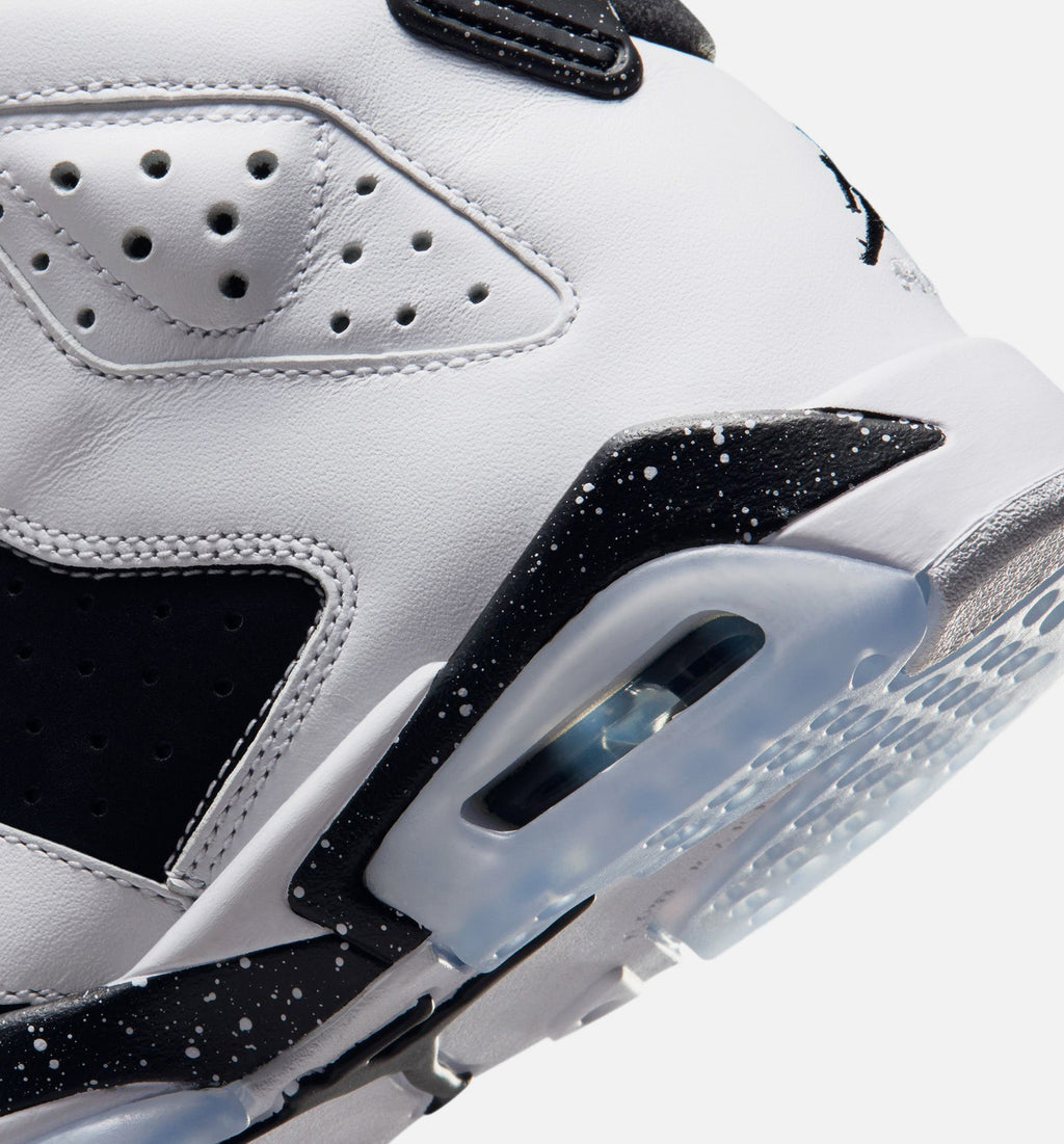 Air Jordan 6 Retro Black and White – Grade School Lifestyle Shoe in Black/White