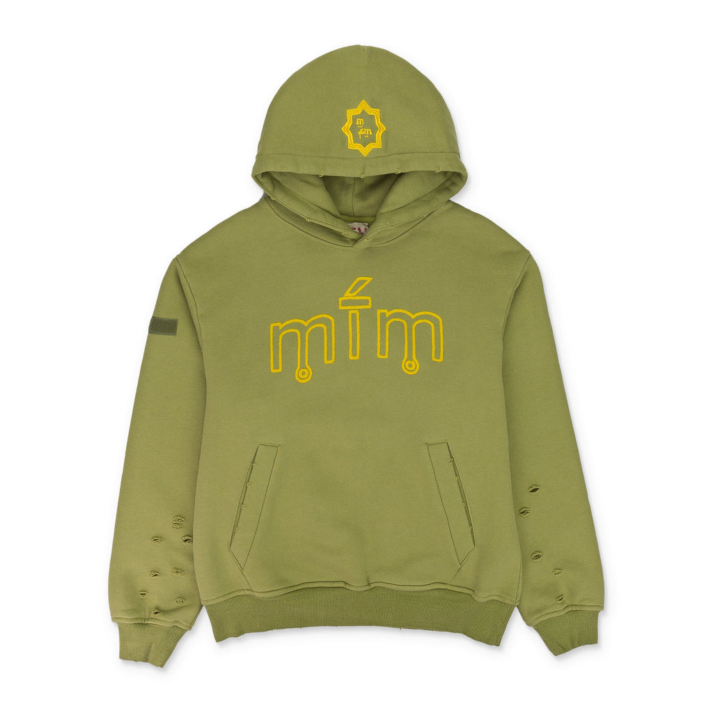 MURD333R.FM GREEN SPECIAL OPS HOODIE