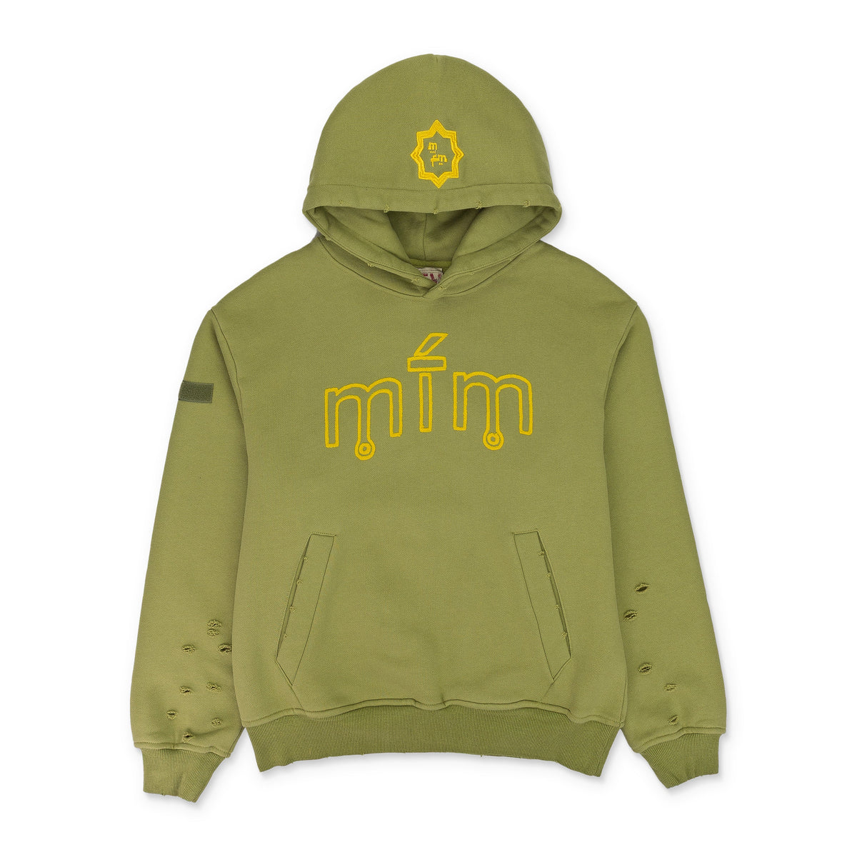 MURD333R.FM GREEN SPECIAL OPS HOODIE