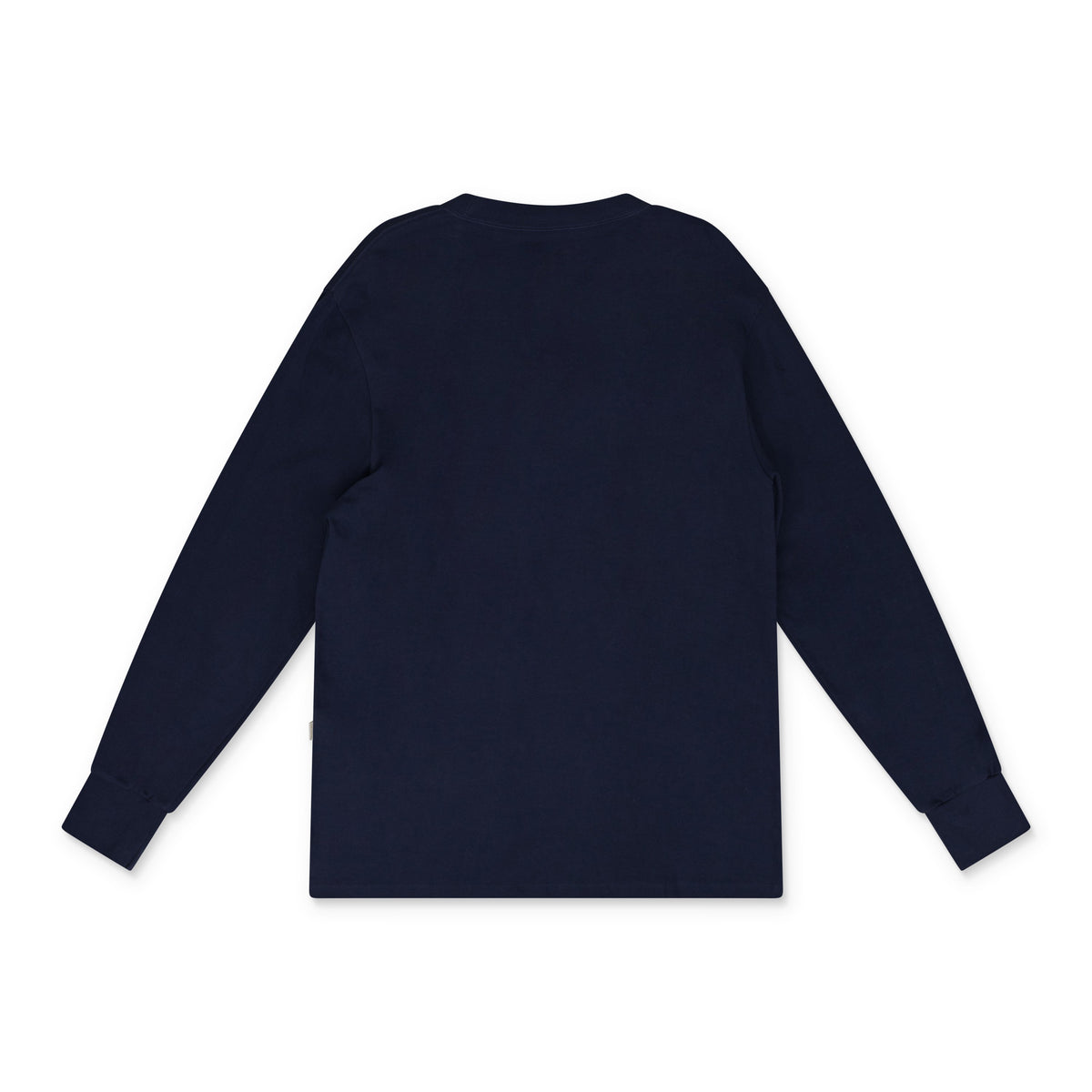 Blue Tonal Logo Long-Sleeve Tee