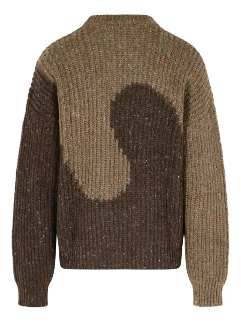 ERL two-tone long-sleeve sweater