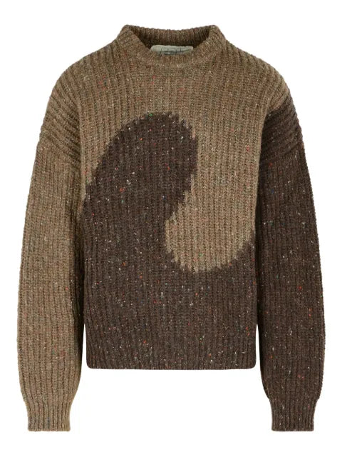 ERL two-tone long-sleeve sweater
