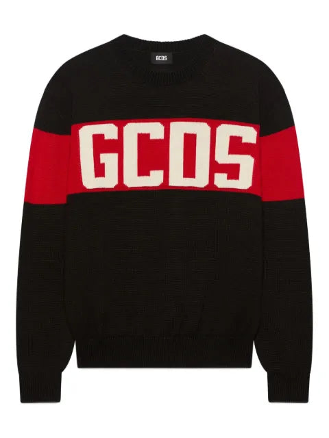 GCDS logo-embellishment sweatshirt