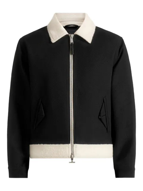 Manière De Voir Keith twill contrast jacket