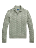 Polo Ralph Lauren cable-knit half-zip pullover