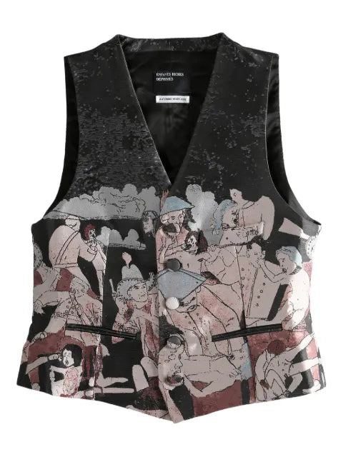 Enfants Riches Déprimés Realms Of The Unreal waistcoat