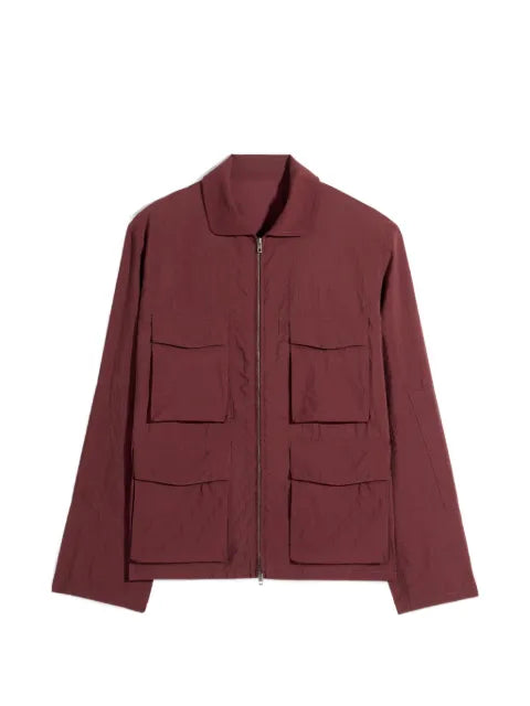 LEMAIRE four-pocket zip-up long sleeve jacket
