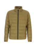 BOSS padded jacket with zip fastening