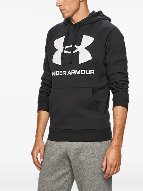 Under Armour Rival logo-print hoodie