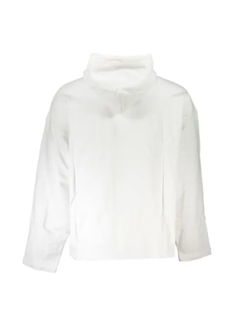 Calvin Klein logo-patch relaxed hoodie