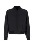 Gucci reversible light silk faille zip jacket