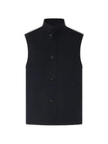 Zegna navy blue microfiber Motorin 50cc vest