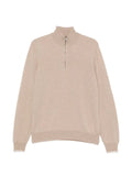 Peserico quarter-zip knitted sweater