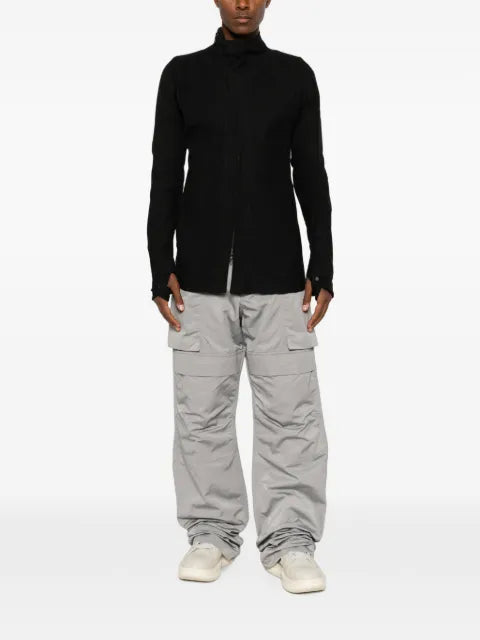 Leon Emanuel Blanck high-neck shirt jacket