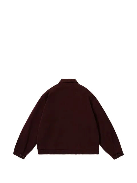 A.PRESSE washed gabardine short jacket