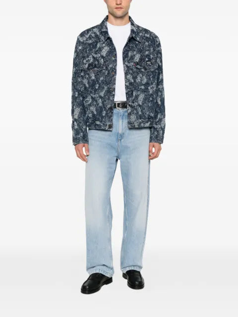 Levi's distressed denim jacket