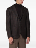 Biagio Santaniello check-pattern wool blazer