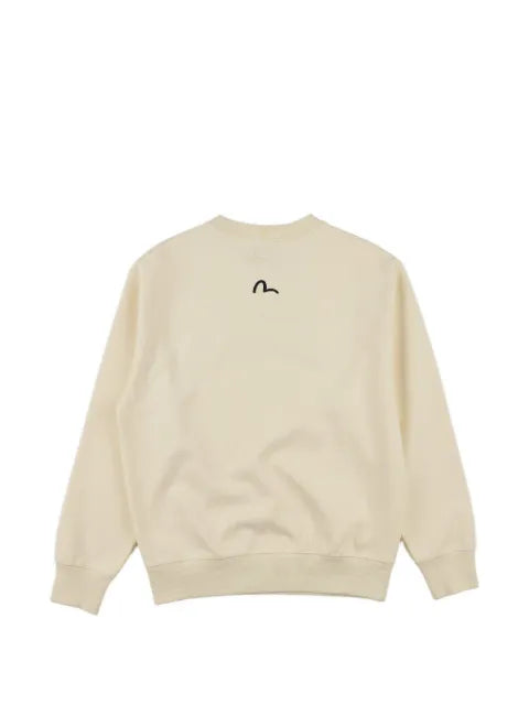 EVISU logo-appliqué sweatshirt
