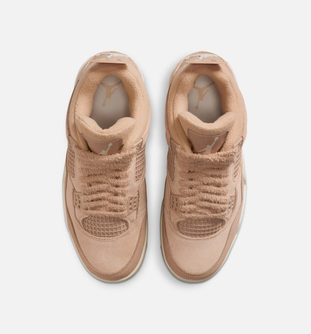 Air Jordan 4 Retro Cozy Girl Women's Shoes - Hemp Light Orewood Brown