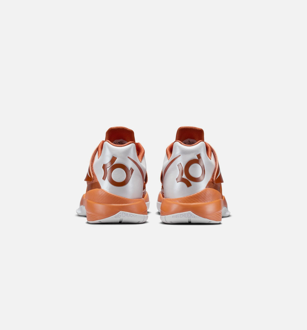 Zoom KD 4 Texas Longhorns – Men's Lifestyle Shoe in Desert Orange/White