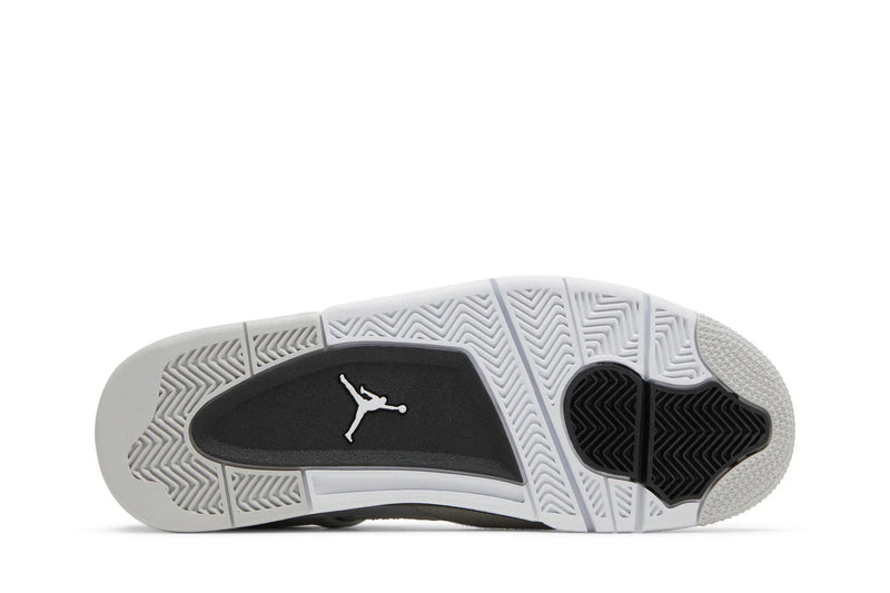 Air Jordan 4 Retro 'Military Black' – Tactical All-Black Sneaker with Olive Accents & Premium Nubuck
