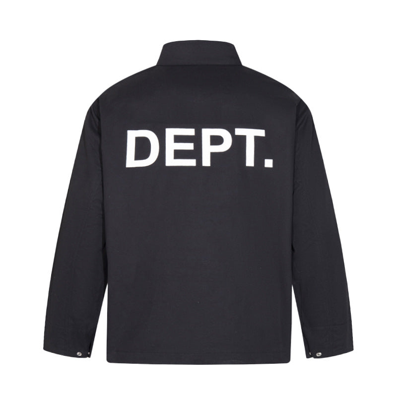 Gallery Dept Jacket Micro Label Alphabet Slogan Coach Jacket