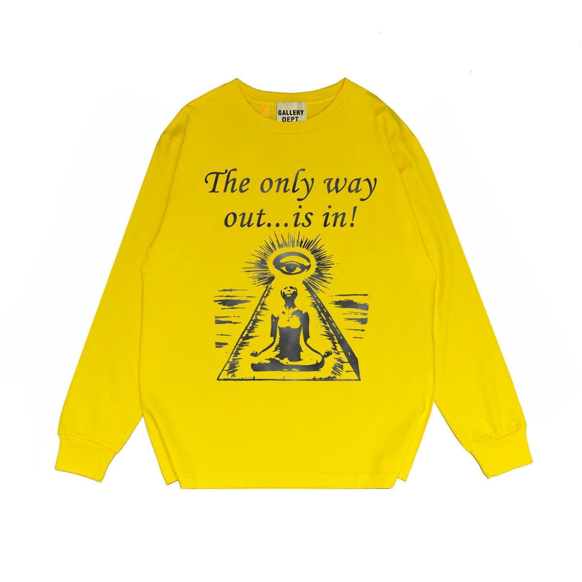 Gallery Dept Long Sleeved Shirt Fashion Brand Long Sleeve Long-Sleeved T-shirt Blouse