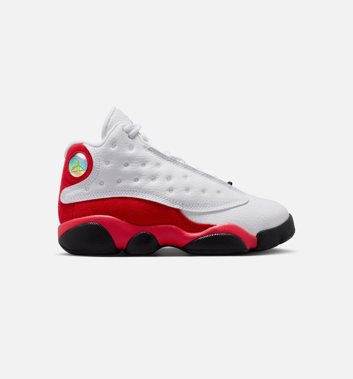 Air Jordan 13 Retro White and University Red Preschool Lifestyle Shoe – White/Black/True Red