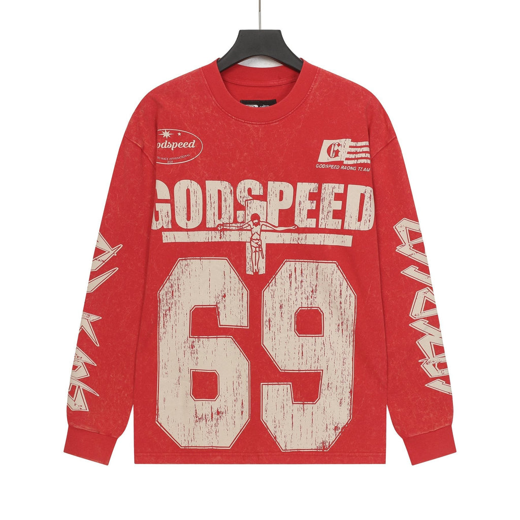 Godspeed 69 Racing Graphic Long-Sleeve T-Shirt