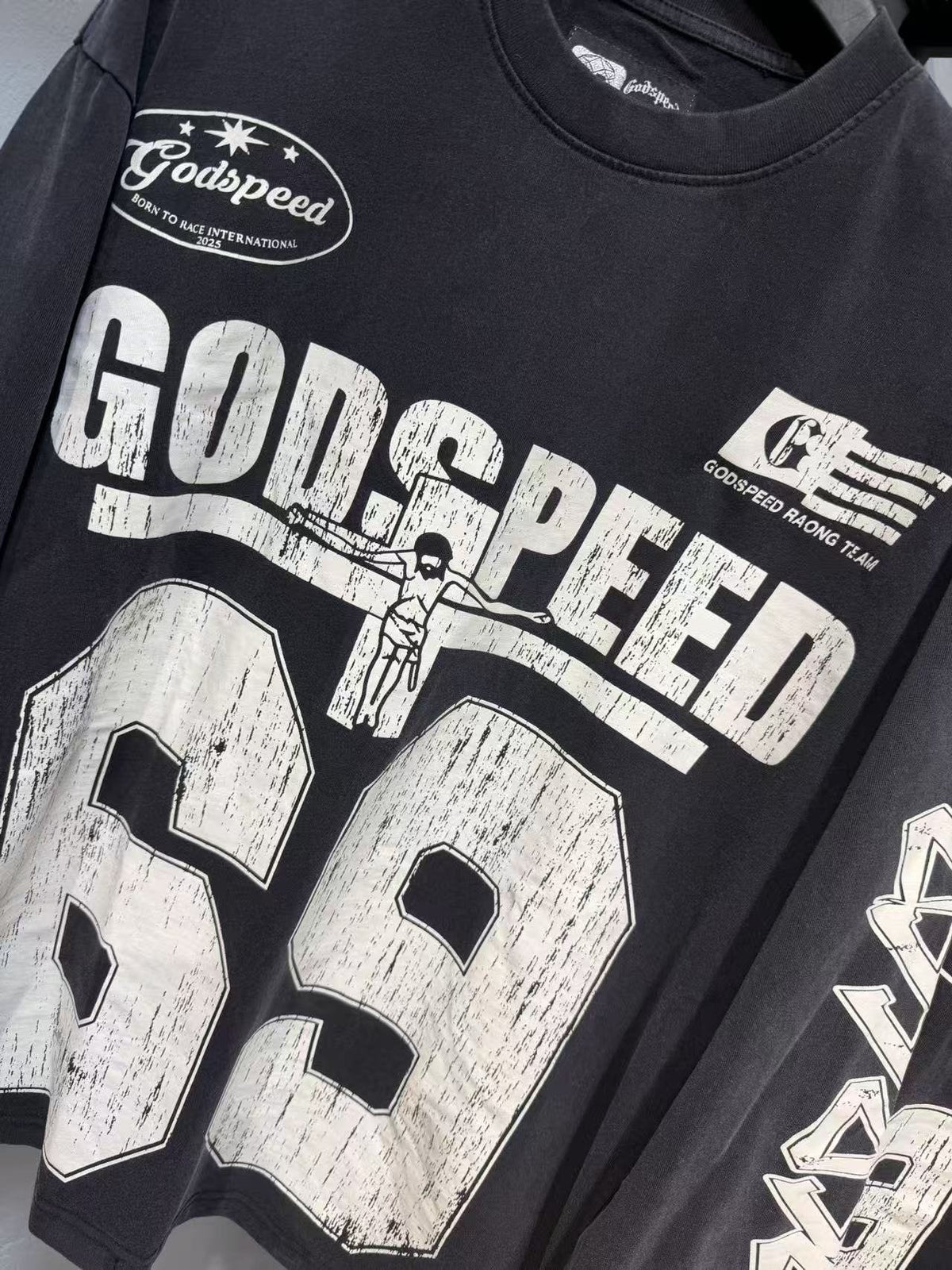 Godspeed 69 Racing Graphic Long-Sleeve T-Shirt