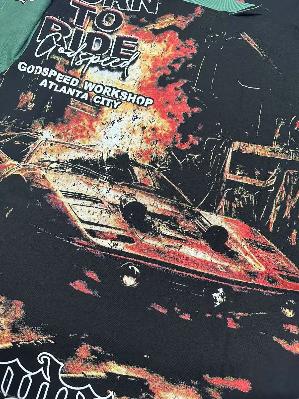 Godspeed Born to Ride Graphic T-Shirt