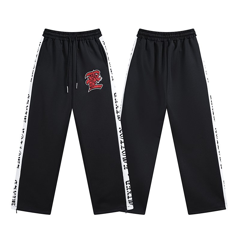 MIXED EMOTION Side-Tape Track Pants