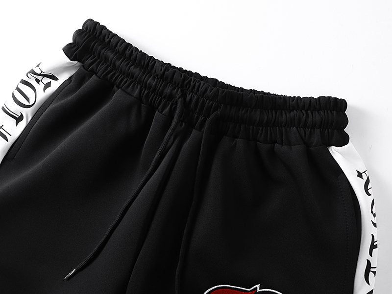 MIXED EMOTION Side-Tape Track Pants