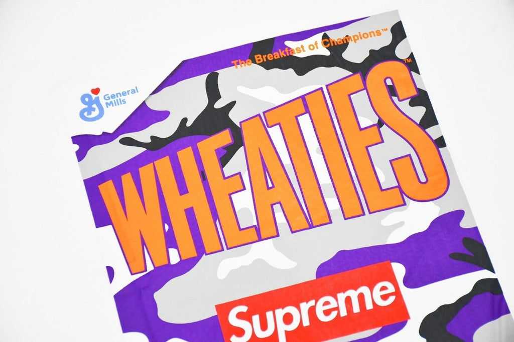 Supreme Wheaties Cereal Box Graphic T-Shirt