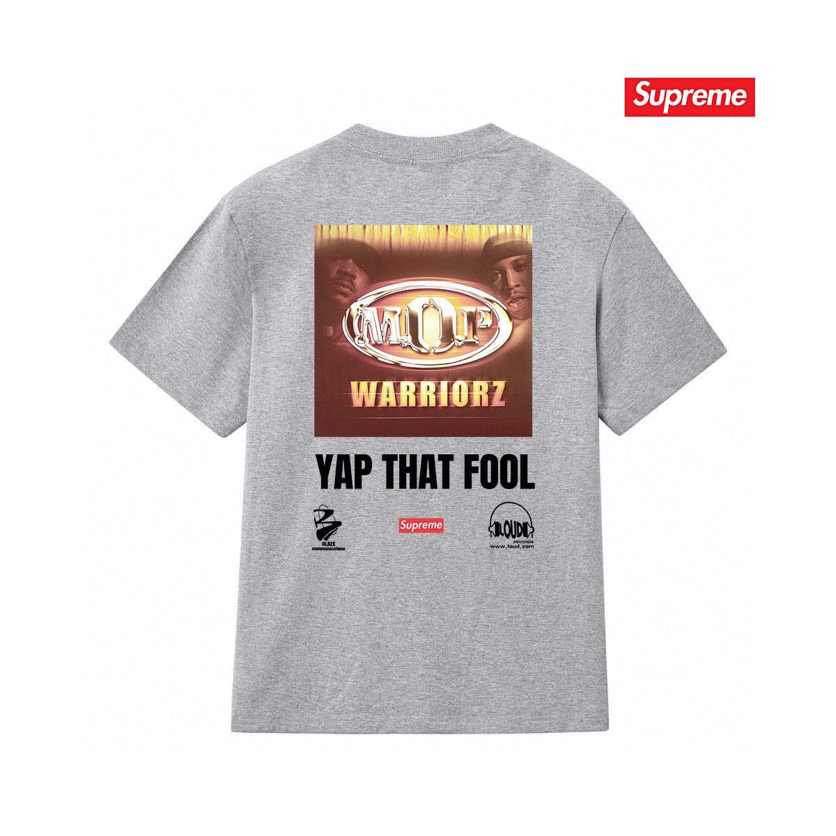 Supreme Front & Back Graphic T-Shirt