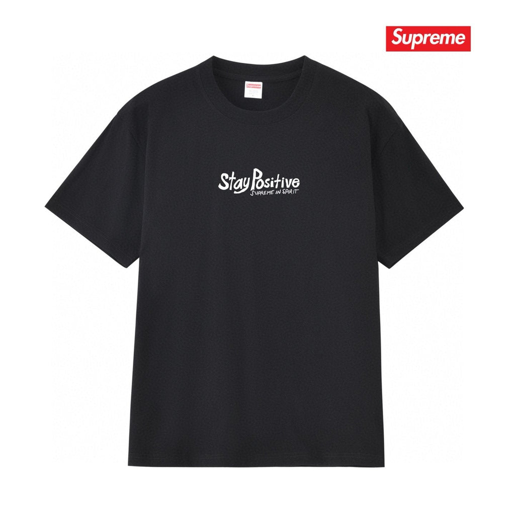 Supreme StayPositive Affirmation Graphic T-Shirt