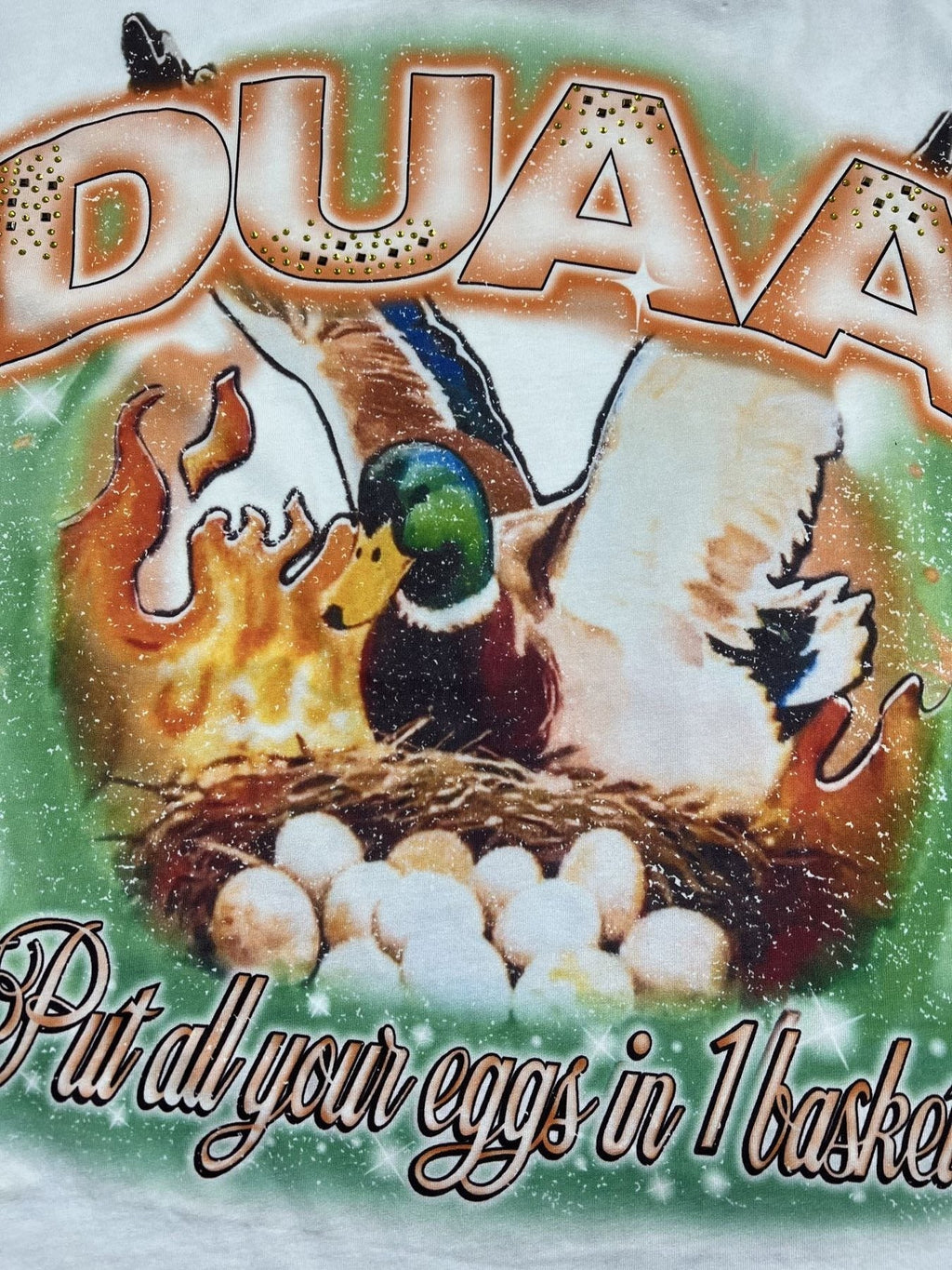 DUAA Duck & Eggs Graphic Short-Sleeve T-Shirt