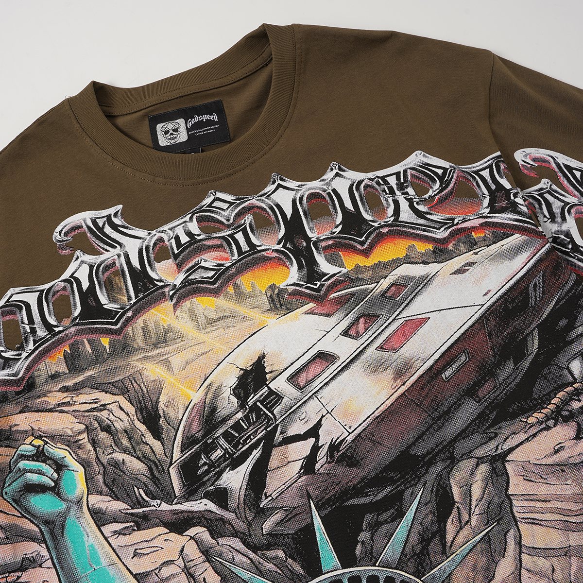 Godspeed Rock Graphic Short-Sleeve T-Shirt