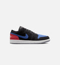 Air Jordan 1 Low Mens Lifestyle Shoe - Black/Summit White/True Blue/Varsity Red