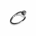 Chrome Hearts NAIL RING – CROSSBALL -56