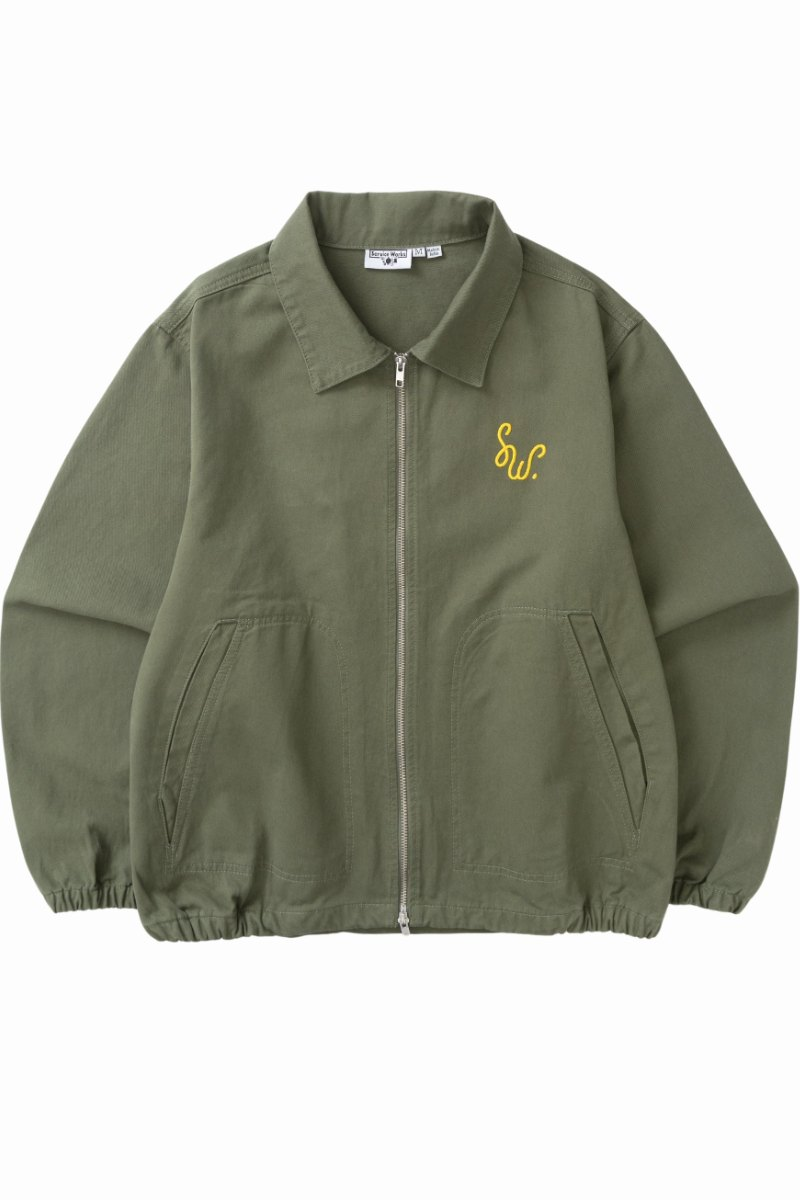 SERVICE WORKS DOVE WORK JACKET Olive